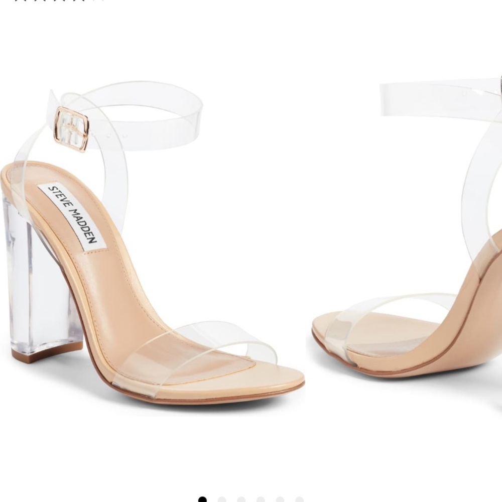Steve Madden Camille clear sandal
